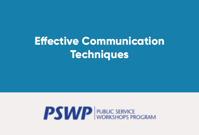 June 26: Effective Communication Techniques