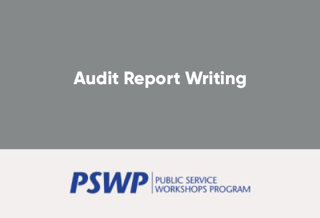 August 1: Audit Report Writing