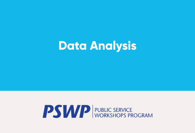 July 16 and 17: Data Analysis