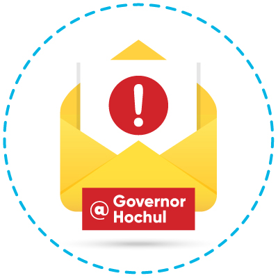 Email Gov. Hochul Artwork